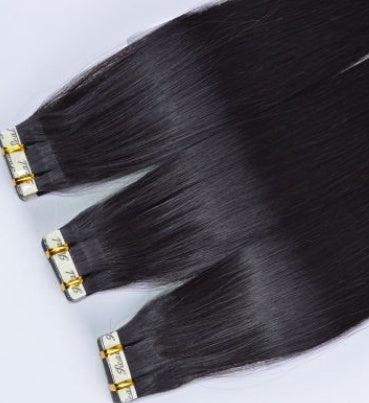 Natural color hair wig reality seamless hair extensions hair stealth seamless wig