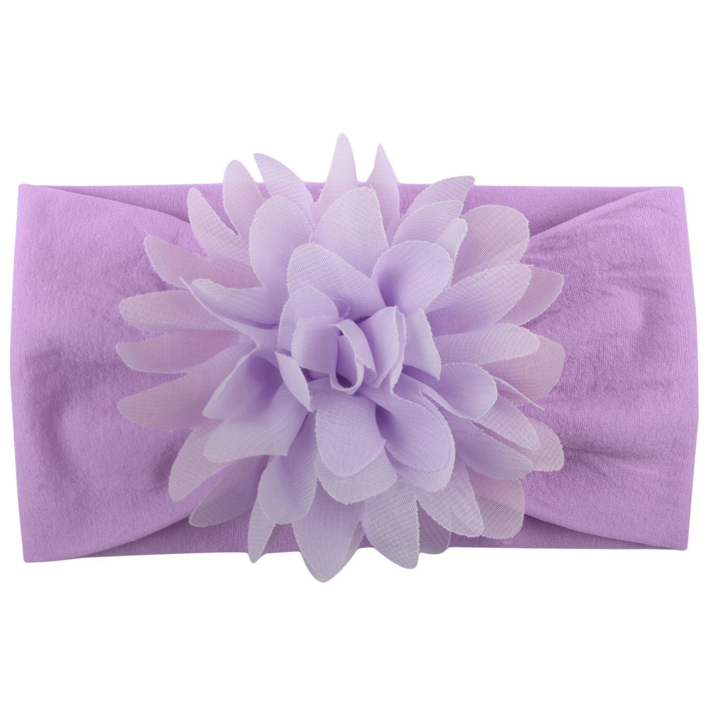Children Creative Chiffon Flower Headband Baby Hair Accessories Cute Princess Headband