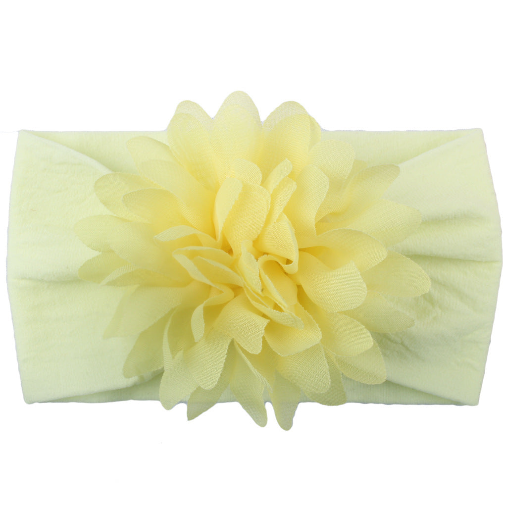 Children Creative Chiffon Flower Headband Baby Hair Accessories Cute Princess Headband