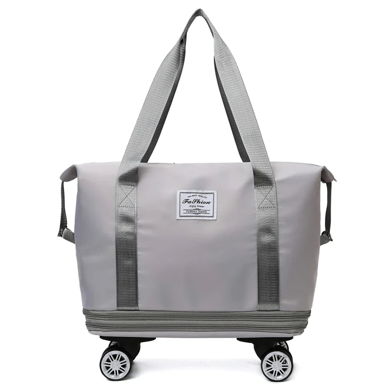 Expandable Rolling Travel Duffle Luggage