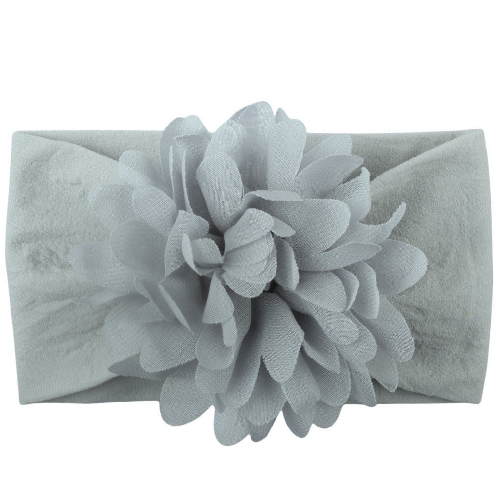 Children Creative Chiffon Flower Headband Baby Hair Accessories Cute Princess Headband