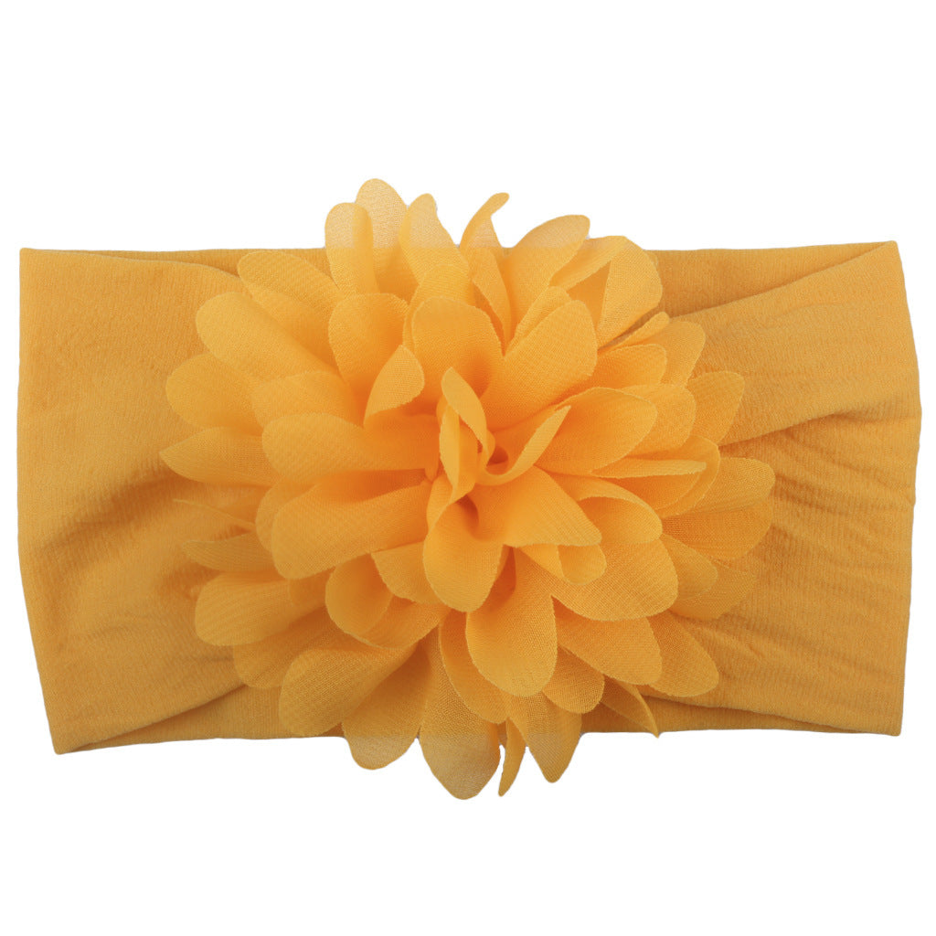 Children Creative Chiffon Flower Headband Baby Hair Accessories Cute Princess Headband
