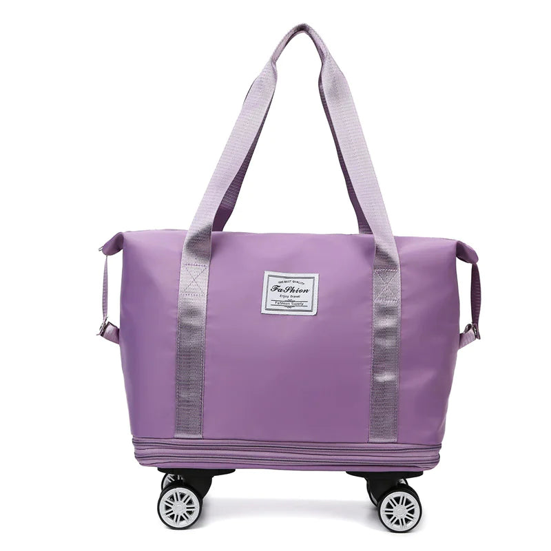 Expandable Rolling Travel Duffle Luggage