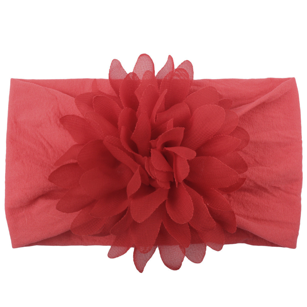 Children Creative Chiffon Flower Headband Baby Hair Accessories Cute Princess Headband