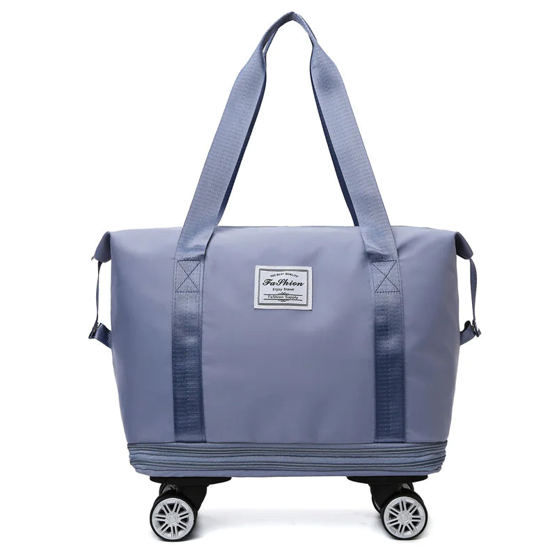 Expandable Rolling Travel Duffle Luggage