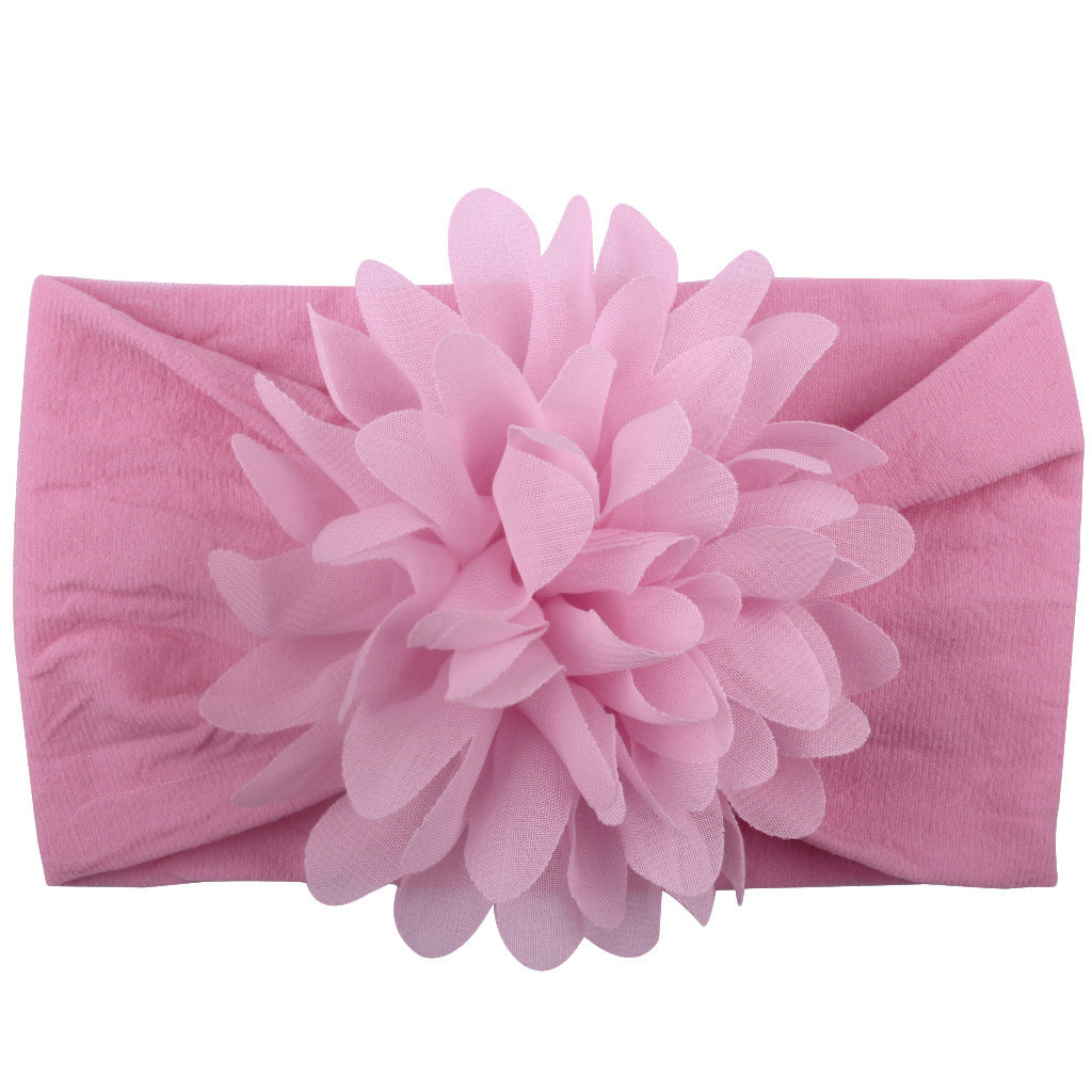 Children Creative Chiffon Flower Headband Baby Hair Accessories Cute Princess Headband