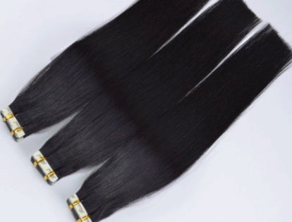 Natural color hair wig reality seamless hair extensions hair stealth seamless wig