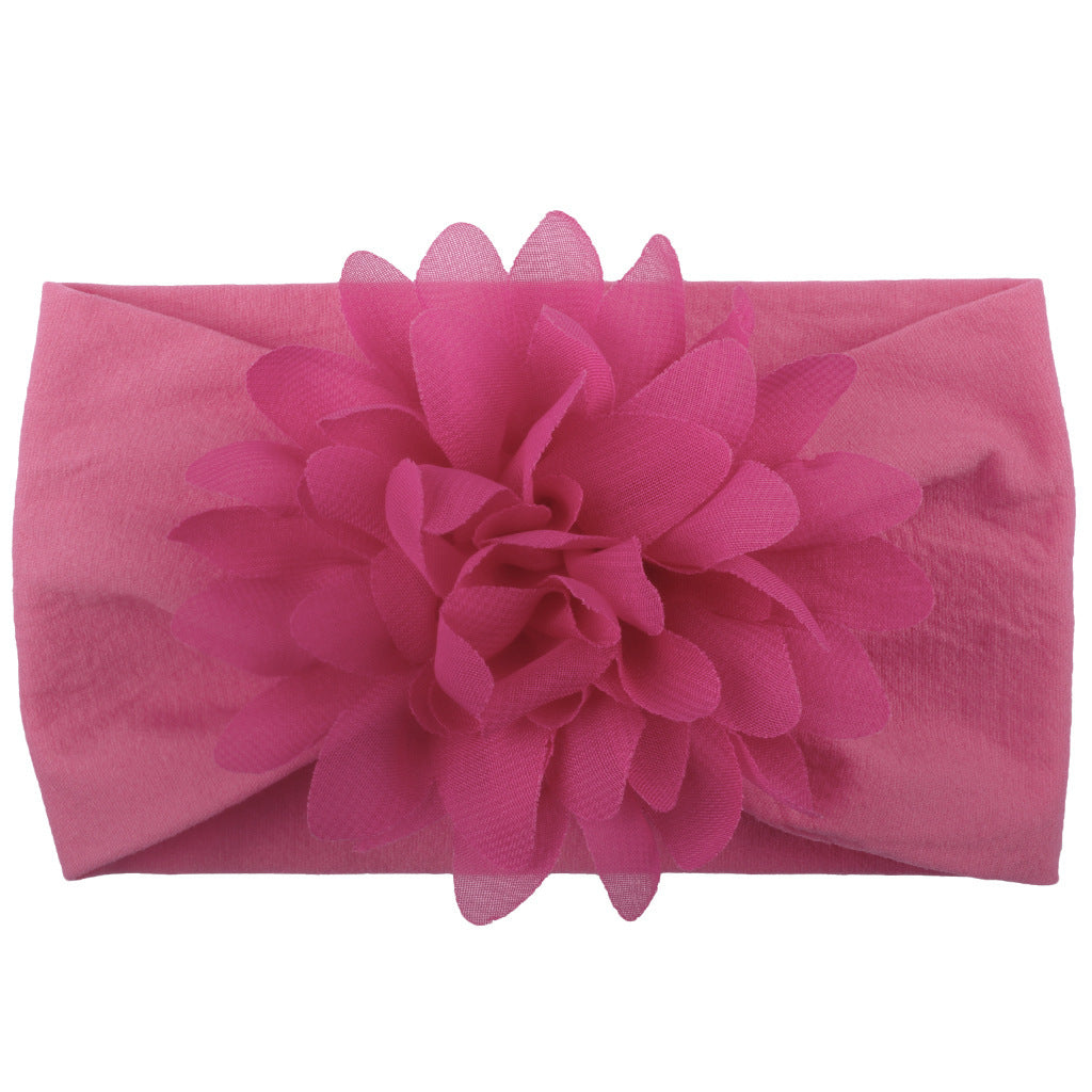 Children Creative Chiffon Flower Headband Baby Hair Accessories Cute Princess Headband