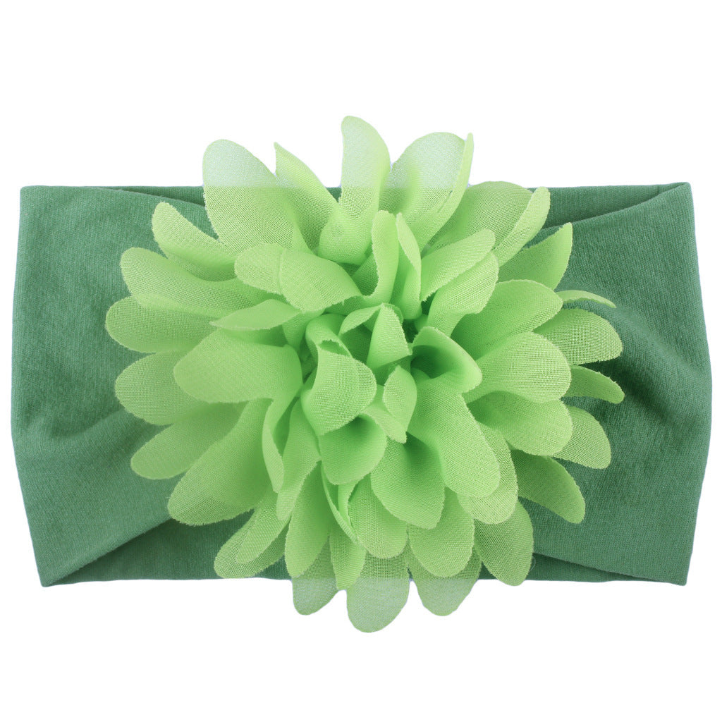 Children Creative Chiffon Flower Headband Baby Hair Accessories Cute Princess Headband