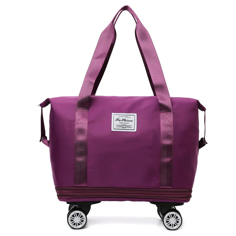Expandable Rolling Travel Duffle Luggage