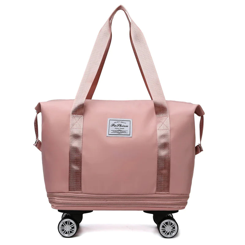 Expandable Rolling Travel Duffle Luggage