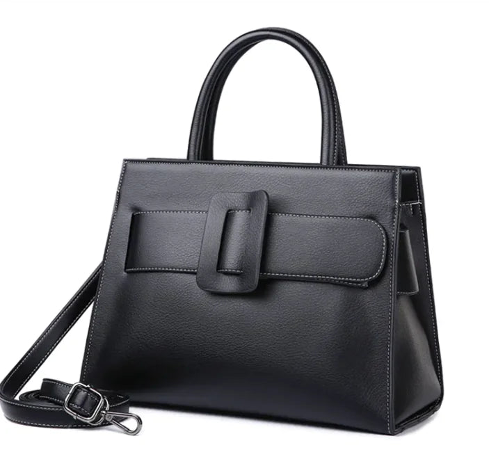 Large-Capacity Black Bag Handbag