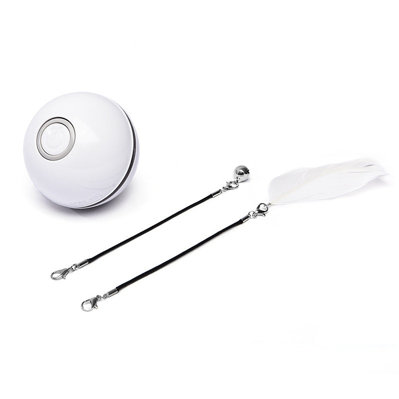 LED Laser Electronic Rolling Pet Funny Cat Toy Balls