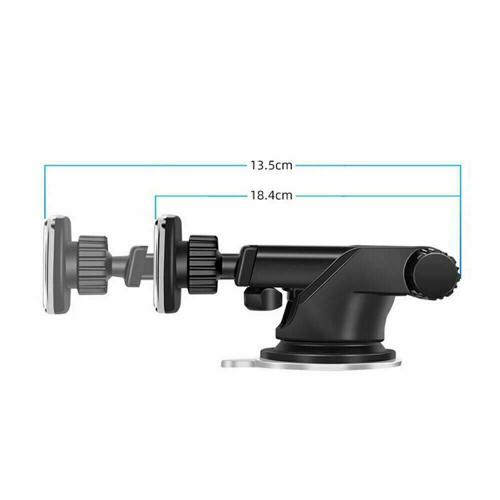 360-Degree Rotation Car Bracket With Adjustable Strength Suction Cup Car Mount