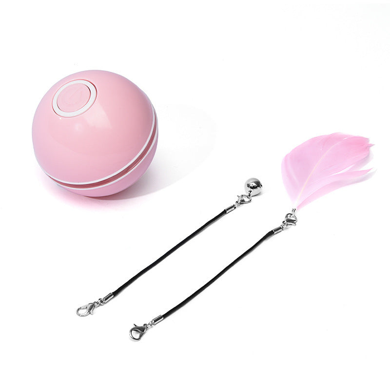 LED Laser Electronic Rolling Pet Funny Cat Toy Balls