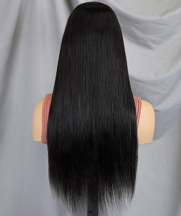 6x4 Density Virgin Human Hair Wigs For Women Vietnamese Raw Hair Transparent Lace Front Pre-Plucked Bleached Knots
