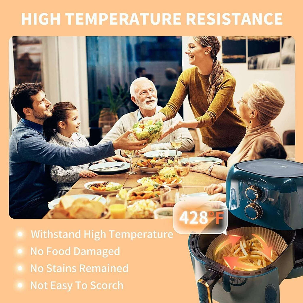Air Fryer Disposable Paper Liner Non-stick Disposable Liners