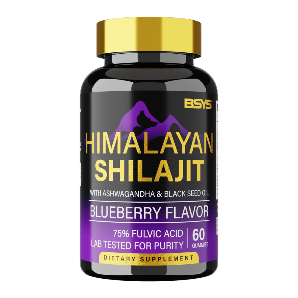 BSBY PREMIUM SHILAJIT GUMMIES TAKE 1 PER DAY 60'S