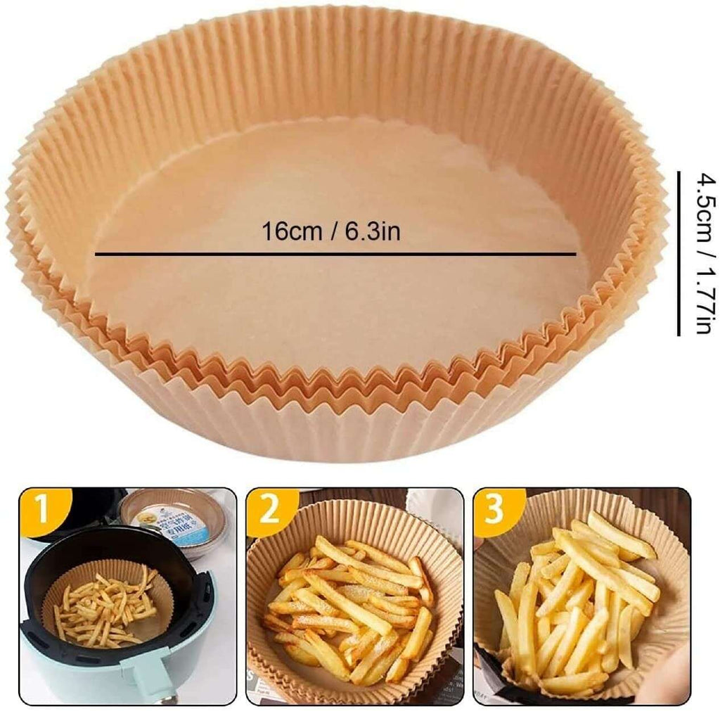 Air Fryer Disposable Paper Liner Non-stick Disposable Liners
