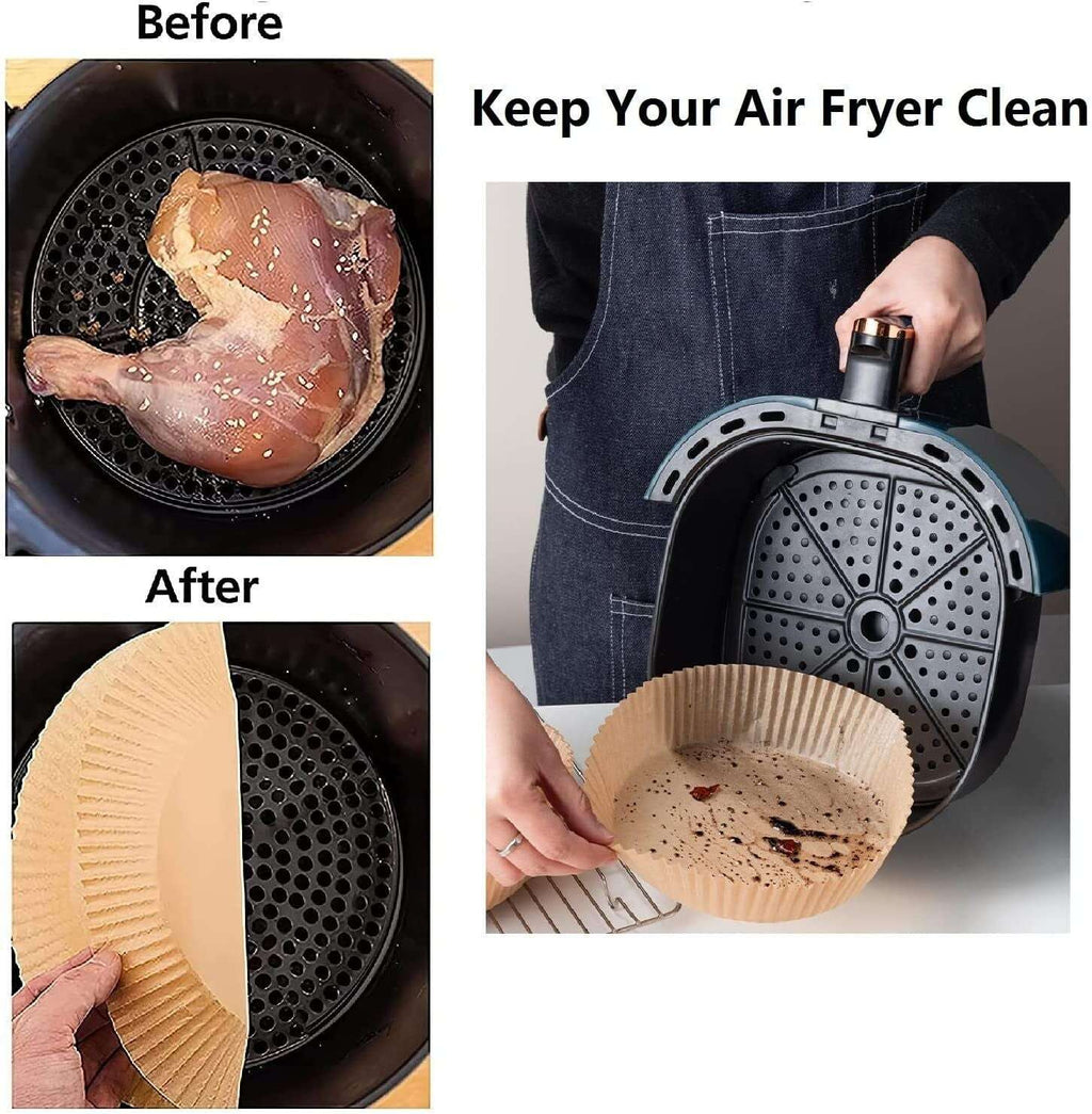 Air Fryer Disposable Paper Liner Non-stick Disposable Liners
