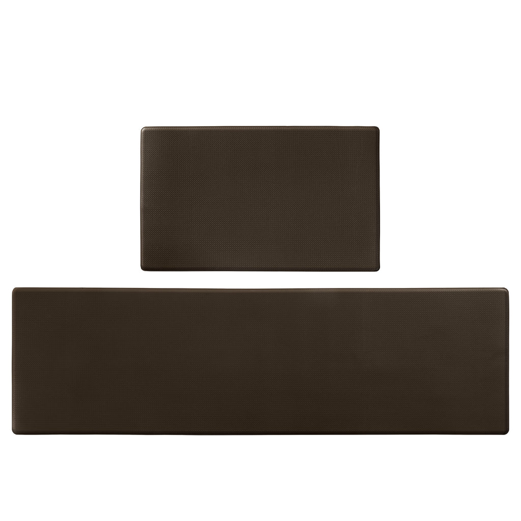 17.3 x17.3 x 59 inches Kitchen Floor Mat Two-piece Set Of Non-slip, Waterproof And Easy To Scrub For Home, Kitchen