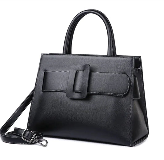 Large-Capacity Black Bag Handbag