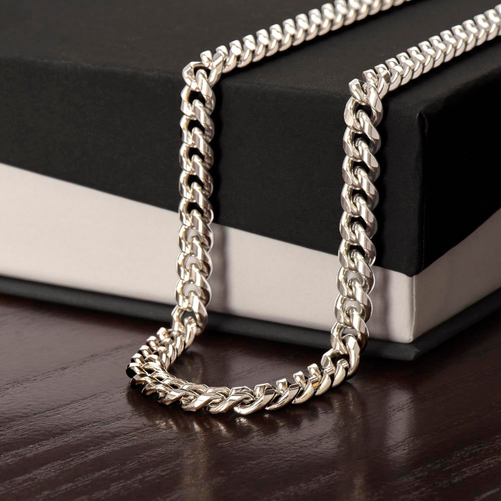 14k Gold Plated or Silver Cuban Link Chain for Men 5mm Miami Chains for Men