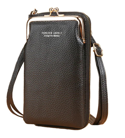 Women's Crossbody Phone Bag, Leather, Messenger & Shoulder Bag