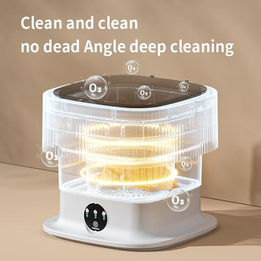 Portable Washing Machine,10L, Foldable Washer,3 Modes.  Suitable For Apartments, Dorm Rooms, Camping. Travel