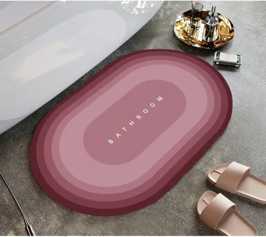 DiatomSafe Bathroom Mat